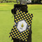Bee & Polka Dots Microfiber Golf Towels - Small - LIFESTYLE