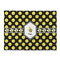 Bee & Polka Dots Microfiber Screen Cleaner - Front