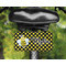 Bee & Polka Dots Mini License Plate on Bicycle - LIFESTYLE Two holes