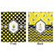 Bee & Polka Dots Minky Blanket - 50"x60" - Double Sided - Front & Back