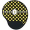 Bee & Polka Dots Mouse Pad with Wrist Support - Main