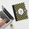 Bee & Polka Dots Notebook Padfolio - LIFESTYLE (large)
