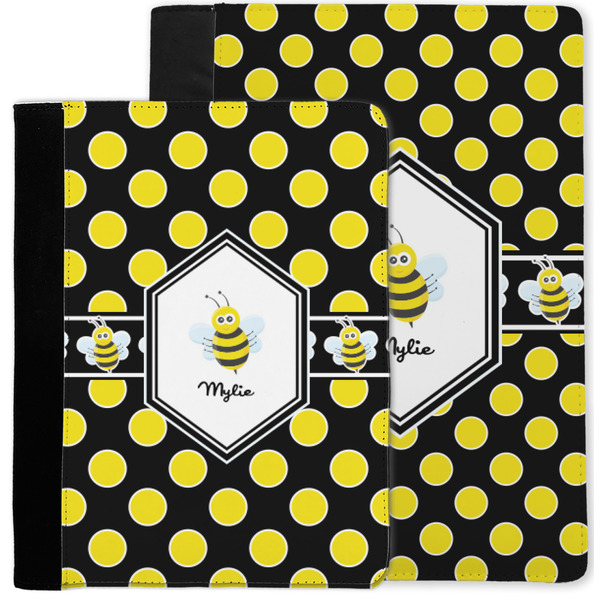 Bee & Polka Dots Notebook Padfolio - MAIN