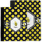 Bee & Polka Dots Notebook Padfolio - MAIN