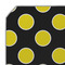 Bee & Polka Dots Octagon Placemat - Single front (DETAIL)