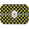 Bee & Polka Dots Octagon Placemat - Single front