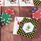Bee & Polka Dots On Table with Poker Chips