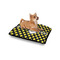 Bee & Polka Dots Outdoor Dog Beds - Small - IN CONTEXT