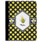 Bee & Polka Dots Padfolio Clipboards - Large - FRONT