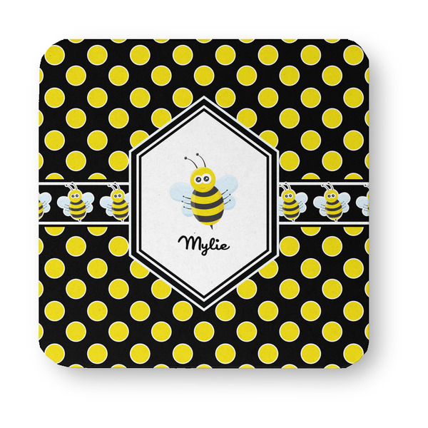 Bee & Polka Dots Paper Coasters - Approval