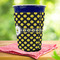 Bee & Polka Dots Party Cup Sleeves - with bottom - Lifestyle