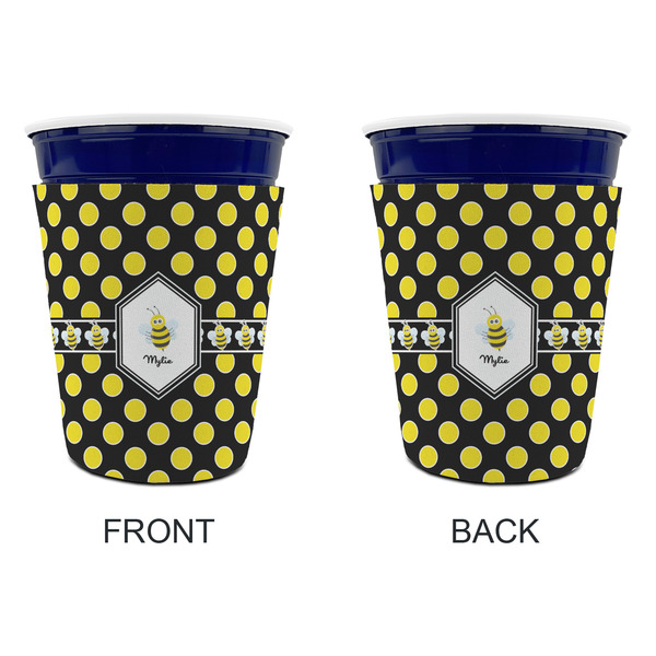 Bee & Polka Dots Party Cup Sleeves - without bottom - Approval