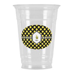 Bee & Polka Dots Party Cups - 16oz (Personalized)