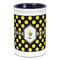 Bee & Polka Dots Ceramic Pencil Holders - Blue