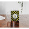 Bee & Polka Dots Personalized Coffee Mug - Lifestyle