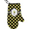 Bee & Polka Dots Personalized Oven Mitt