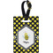 Bee & Polka Dots Personalized Rectangular Luggage Tag