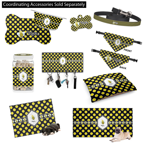 Bee & Polka Dots Customized Pet Accessories
