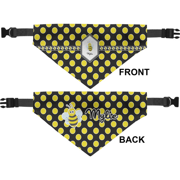 Bee & Polka Dots Pet Bandana Approval