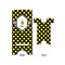 Bee & Polka Dots Phone Stand - Front & Back