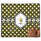 Bee & Polka Dots Outdoor Picnic Blanket (Personalized)