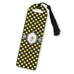 Bee & Polka Dots Plastic Bookmark (Personalized)