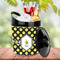 Bee & Polka Dots Plastic Ice Bucket - LIFESTYLE