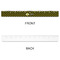 Bee & Polka Dots Plastic Ruler - 12" - APPROVAL