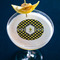 Bee & Polka Dots Printed Drink Topper - Medium - In Context