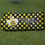 Bee & Polka Dots Blade Putter Cover (Personalized)