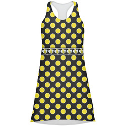 Bee & Polka Dots Racerback Dress (Personalized)