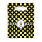 Bee & Polka Dots Rectangle Trivet with Handle - FRONT