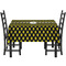 Bee & Polka Dots Rectangular Tablecloths - Side View