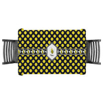Bee & Polka Dots Tablecloth - 58"x58" (Personalized)