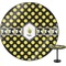 Bee & Polka Dots Round Table Top
