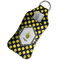Bee & Polka Dots Sanitizer Holder Keychain - Large in Case