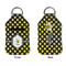 Bee & Polka Dots Sanitizer Holder Keychain - Small APPROVAL (Flat)