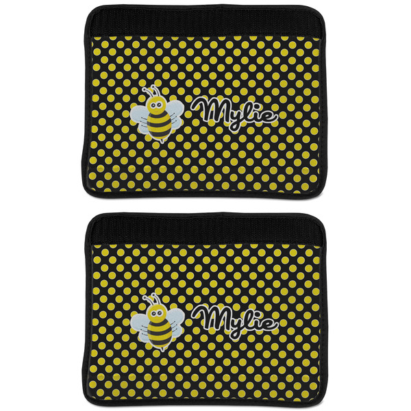 Bee & Polka Dots Seat Belt Cover (APPROVAL Update)