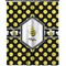 Bee & Polka Dots Extra Long Shower Curtain - 70"x84" (Personalized)