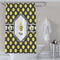 Bee & Polka Dots Shower Curtain Lifestyle