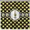 Bee & Polka Dots Shower Curtain (Personalized) (Non-Approval)