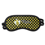 Bee & Polka Dots Sleeping Eye Mask - Small (Personalized)