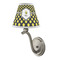 Bee & Polka Dots Small Chandelier Lamp - LIFESTYLE (on wall lamp)