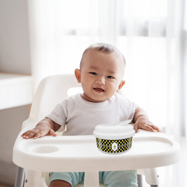 Bee & Polka Dots Snack Container - LIFESTYLE