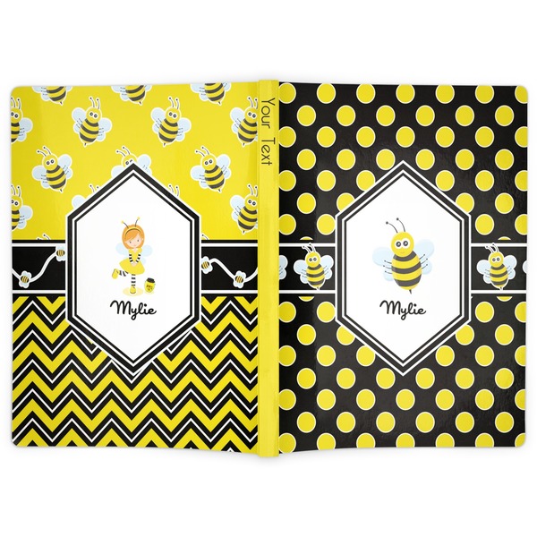 Bee & Polka Dots Soft Cover Journal - Apvl