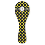 Bee & Polka Dots Ceramic Spoon Rest (Personalized)