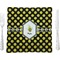 Bee & Polka Dots Square Dinner Plate