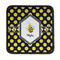 Bee & Polka Dots Square Patch