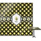Bee & Polka Dots Square Table Top - 30" (Personalized)