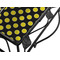 Bee & Polka Dots Square Trivet - Detail